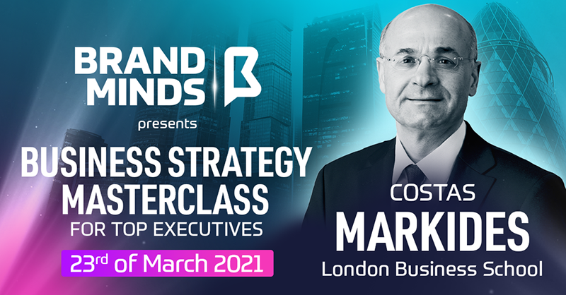 brand minds business strategy masterclass for top executives with costas markides