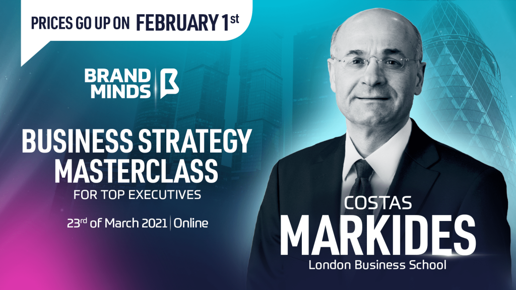 business strategy masterclass with costas markides
