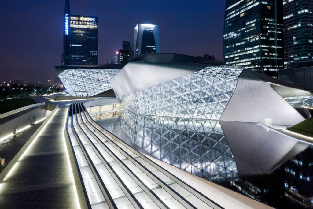 Zaha Hadid opera house China