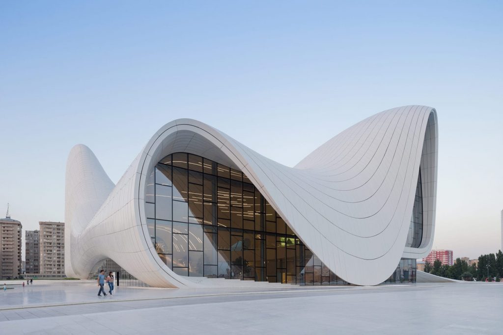 Zaha Hadid cultural centre Baku