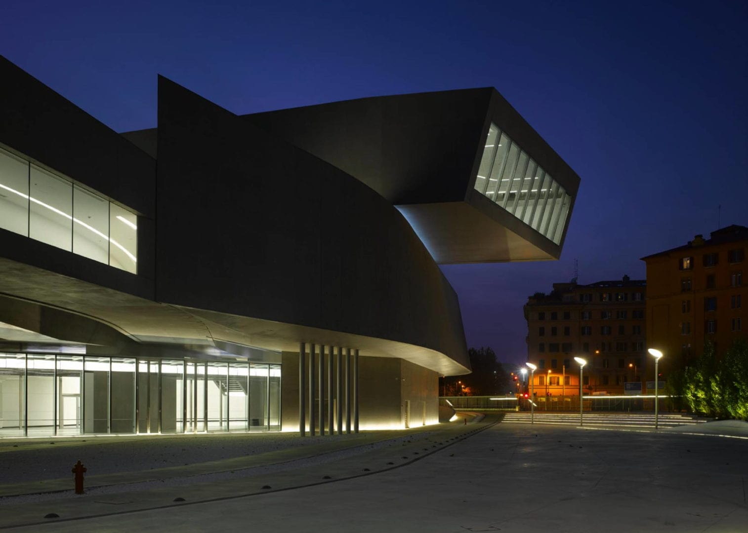 Zaha Hadid building museum Italy