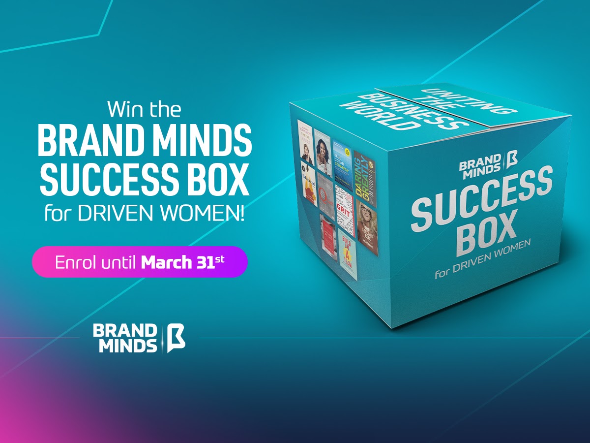 brand minds campaign win the brand minds success box for driven women